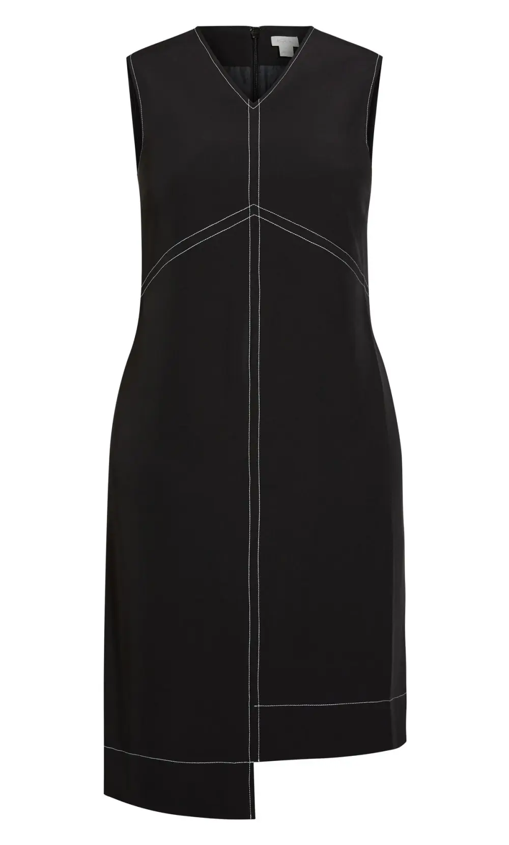 Evans Baptiste Black Shift Detail Dress