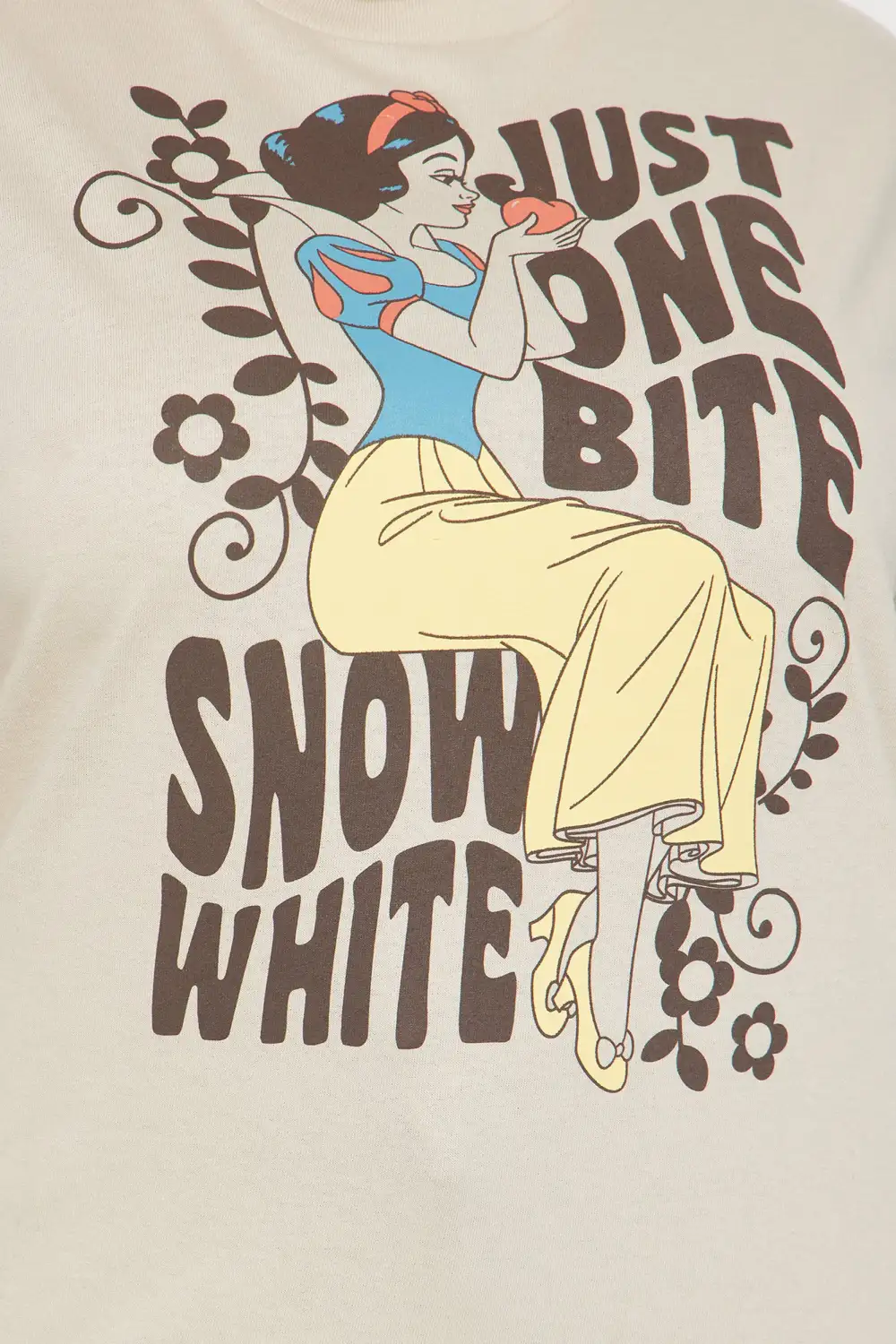 Snow White Just One Bite Tee - Ivory