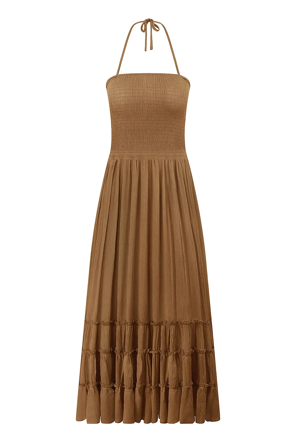 Summer Cotton Sexy Backless Long Dresses