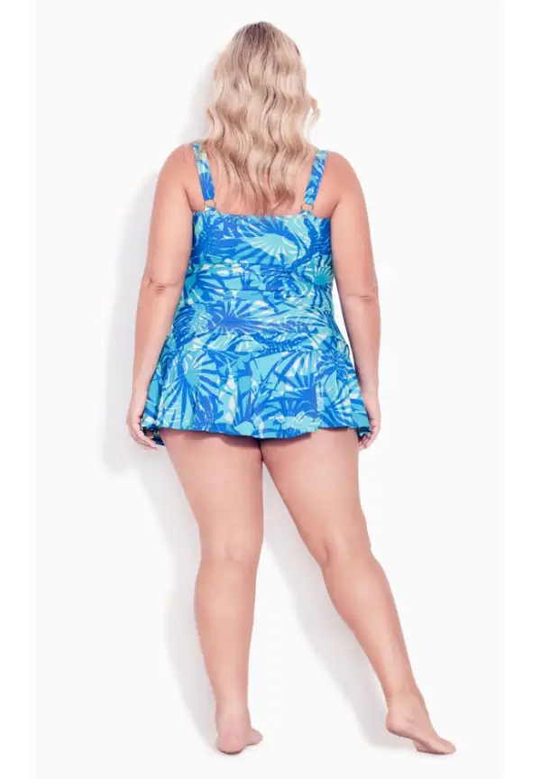 Twist Print Tankini