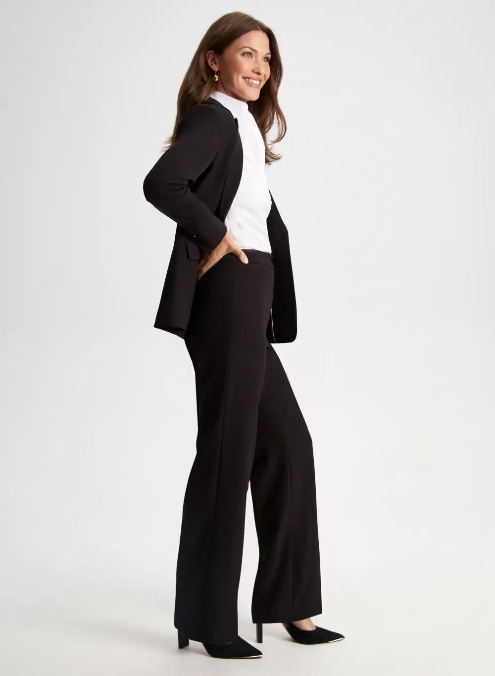 Modern Fit Straight Leg Pants