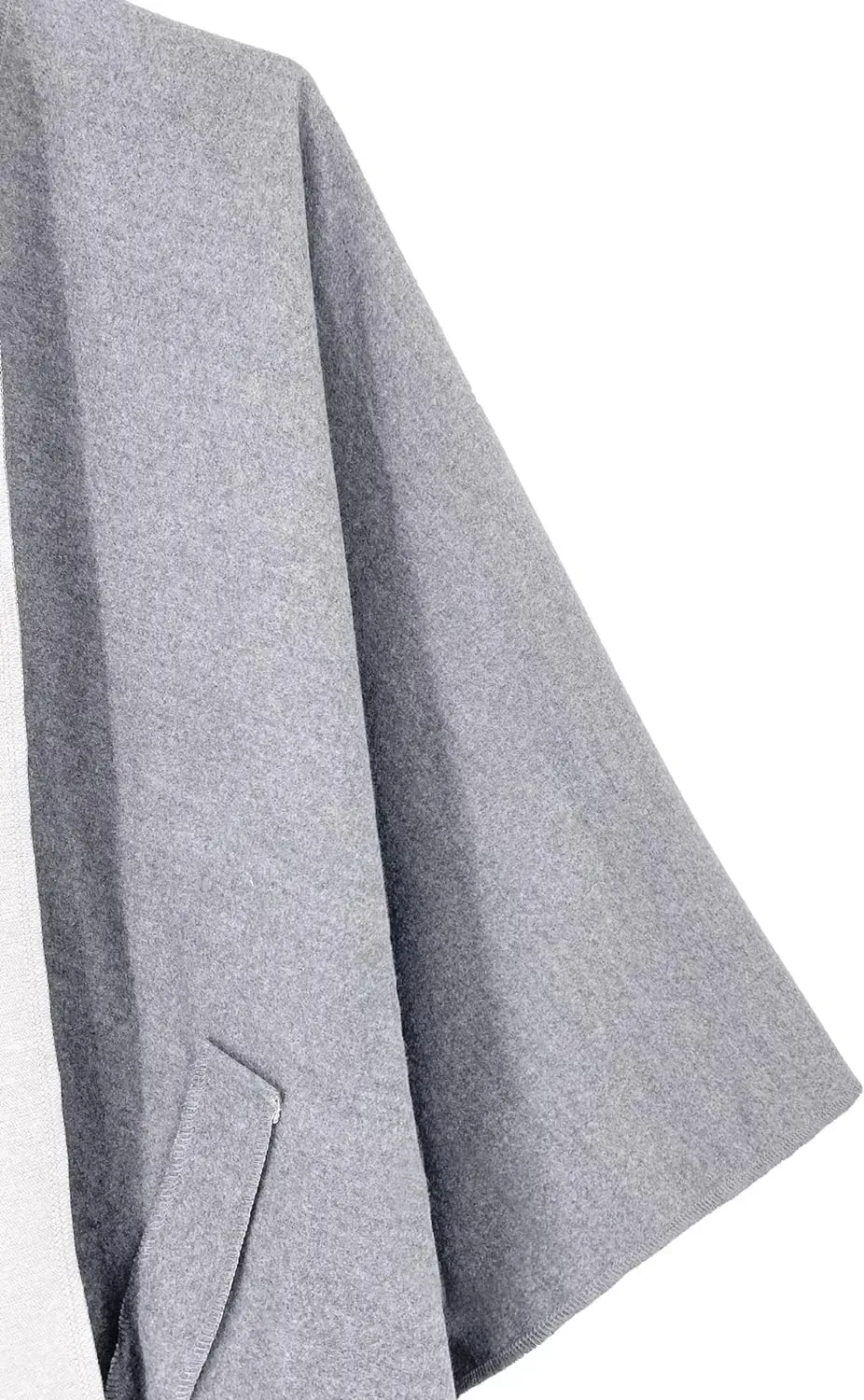 Women's Shawl Wrap Poncho Ruana Cape Open Front Cardigan Shawls for Fall Winter