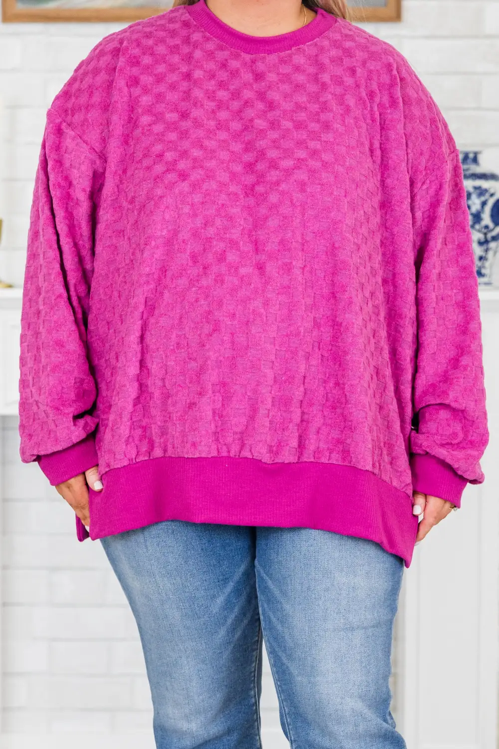 Pursuit Of Joy Sweater, Purple