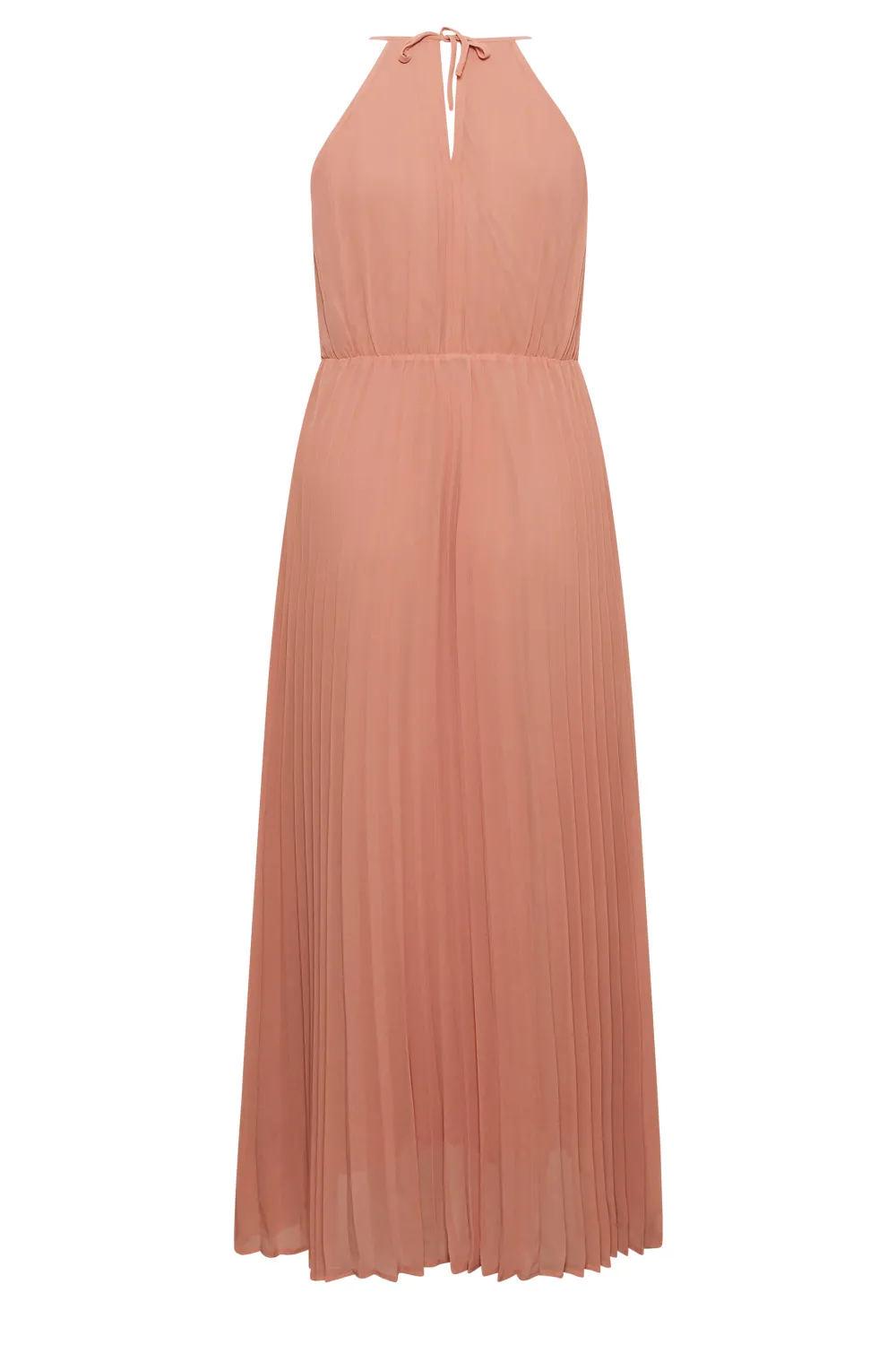 YOURS LONDON Curve Pink Pleated Maxi Dress
