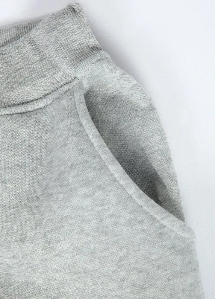 Key to Our Heart Grey Hoodie and Jogger Set