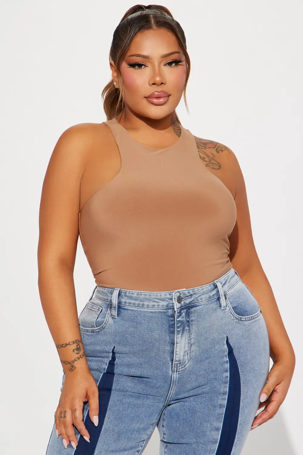 Make It Better Bodysuit - Mocha