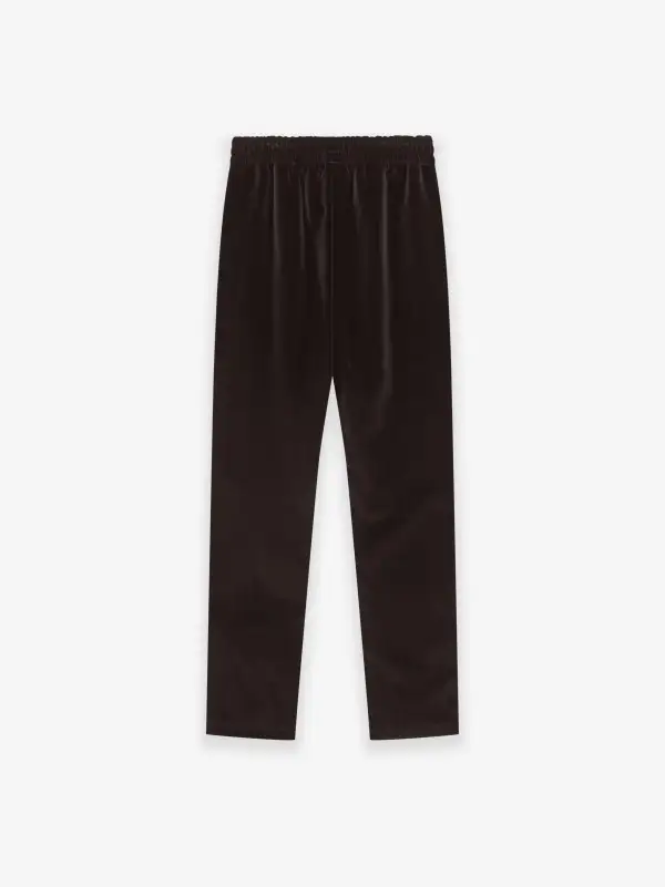 Cotton Velvet Striped Forum Pant