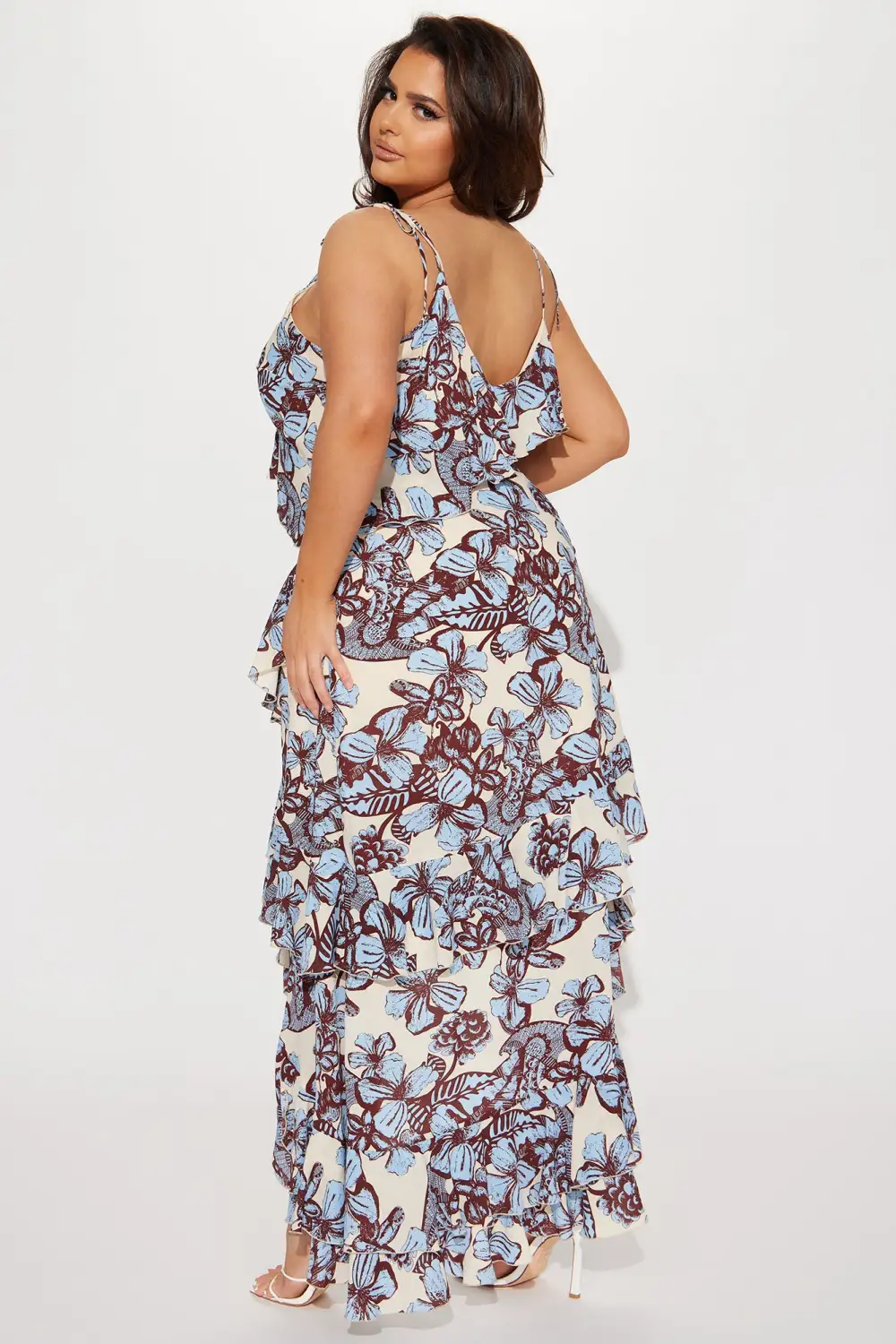 Vacay Edition Maxi Dress - Blue/combo