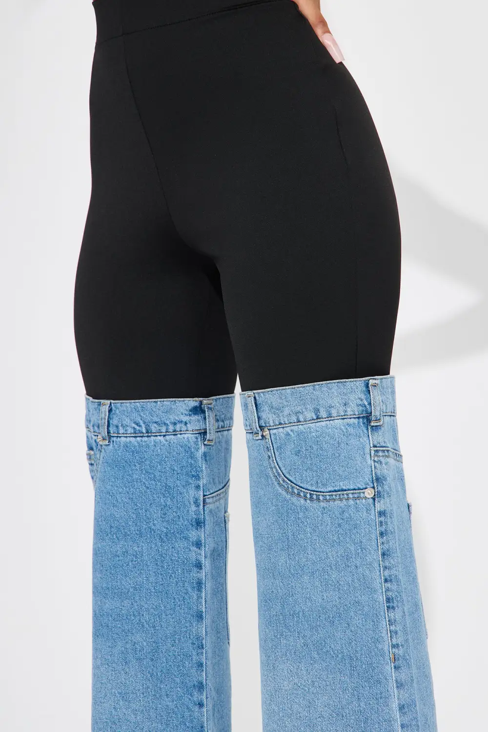 Feeling Some Type Of Way Stretch Flare Jeans - Light Wash