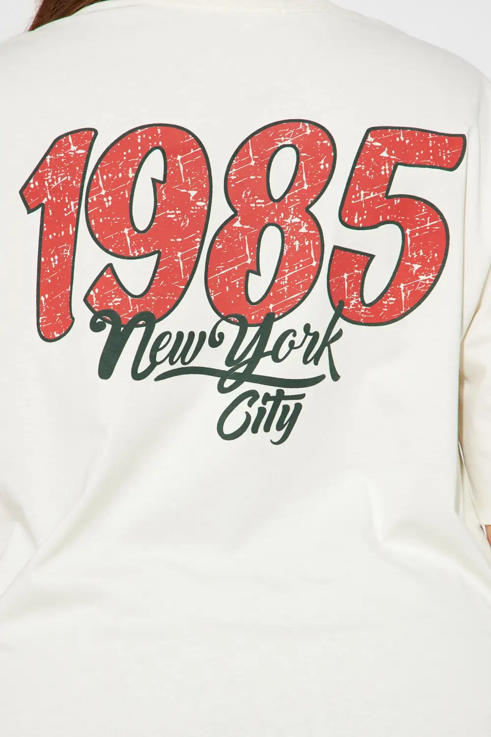 New York City Vintage Graphic Tee - Ivory