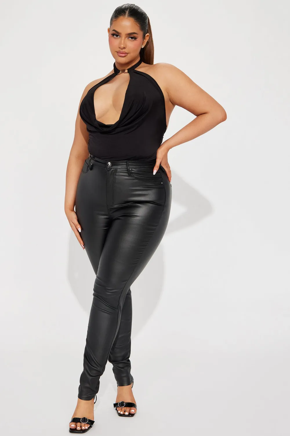 Martini Nights Bodysuit - Black