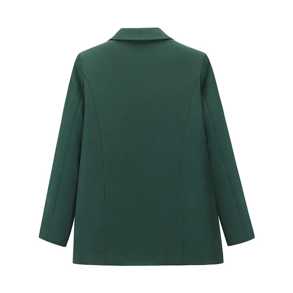 Casual Solid Color Slim Coats