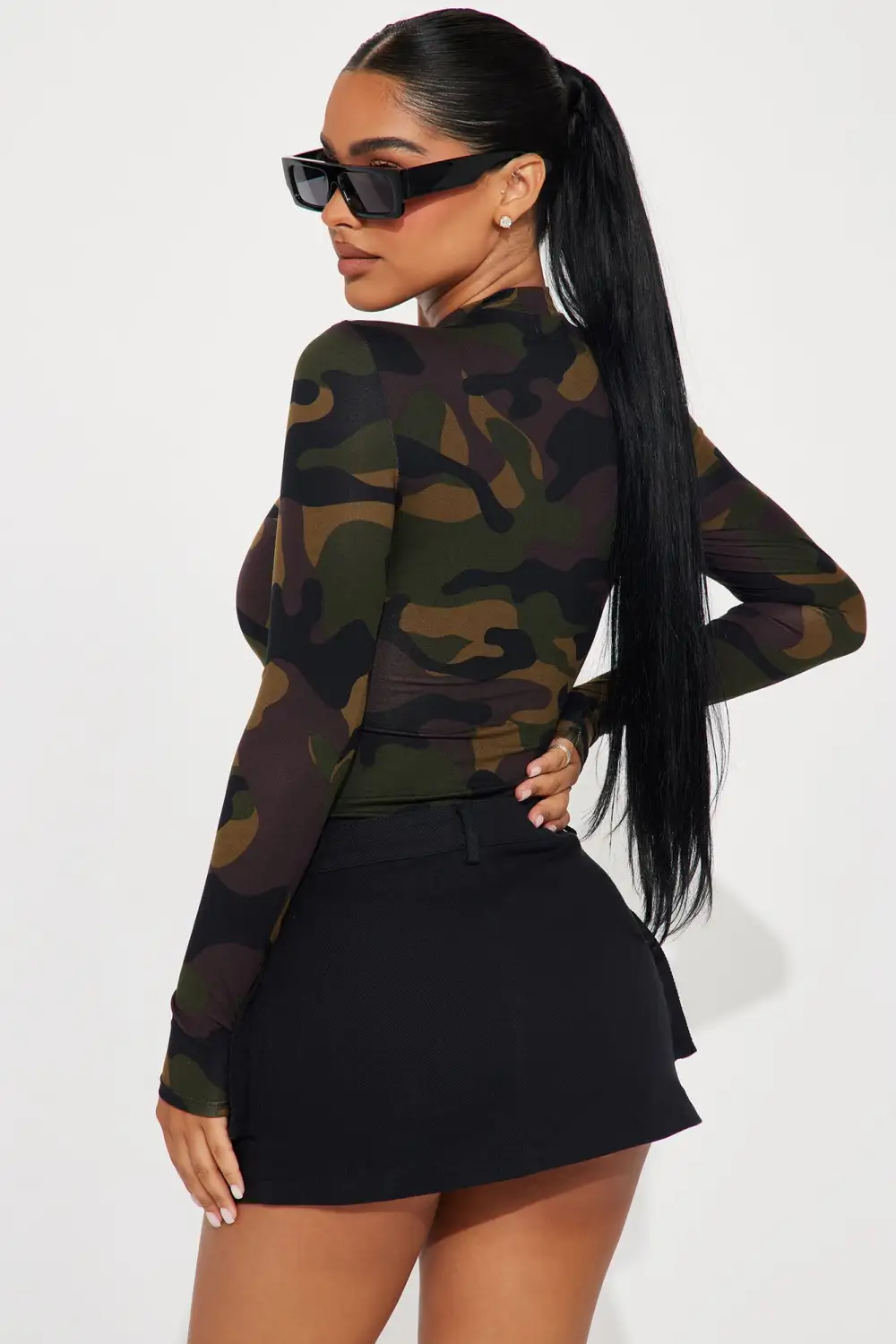 Intimidate You Camo Bodysuit - Camouflage