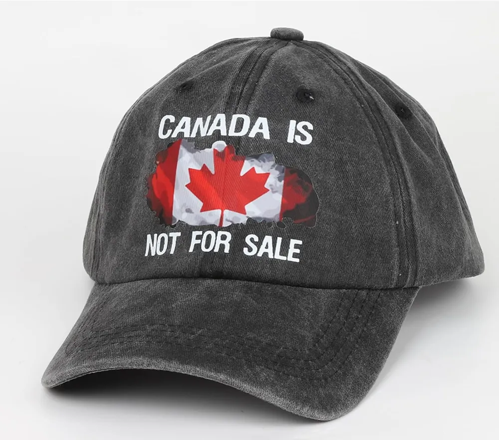 Canada Baseball Cap,Adjustable,2 Pack,Canada Day Embroidered Maple Leaf Flag Golf Hat for Men Women Kids
