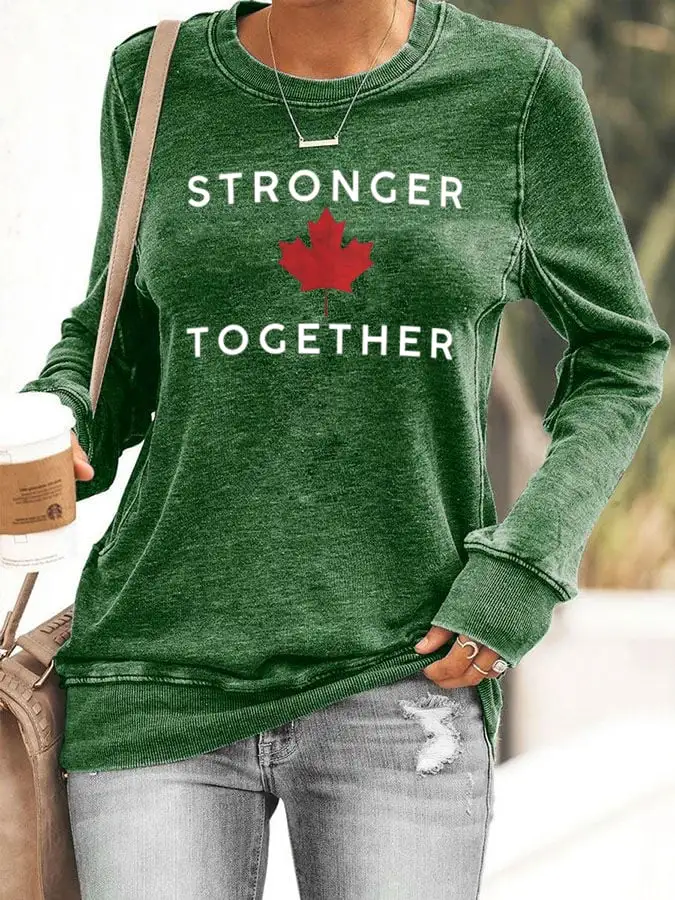 Women's Canada Strong Sweatshirt