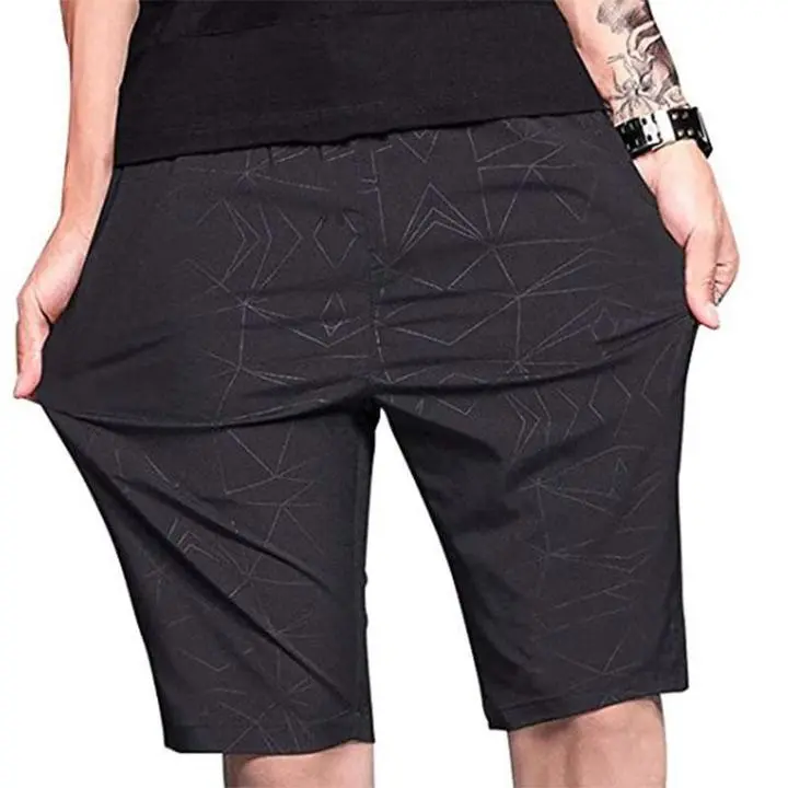 Quick-Drying Stretch Sports Shorts Pants