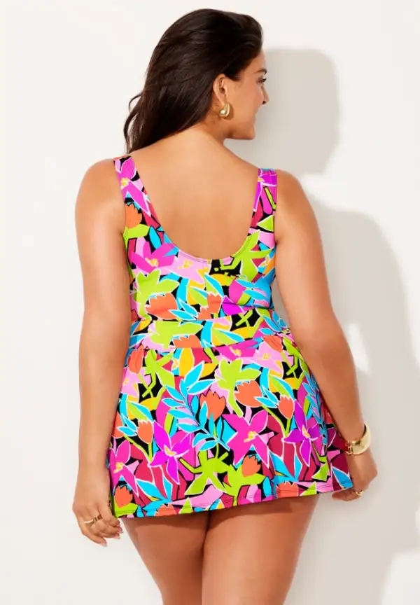 V-Neck Swimdress
