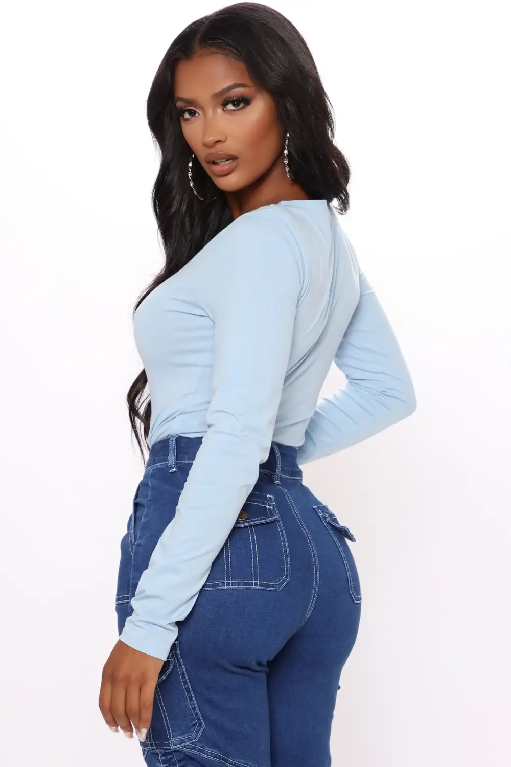 Voted Most Liked Bodysuit - Light Blue