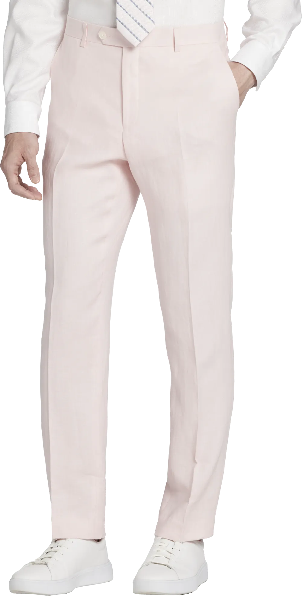 Tommy Hilfiger Modern Fit Linen Suit Pants