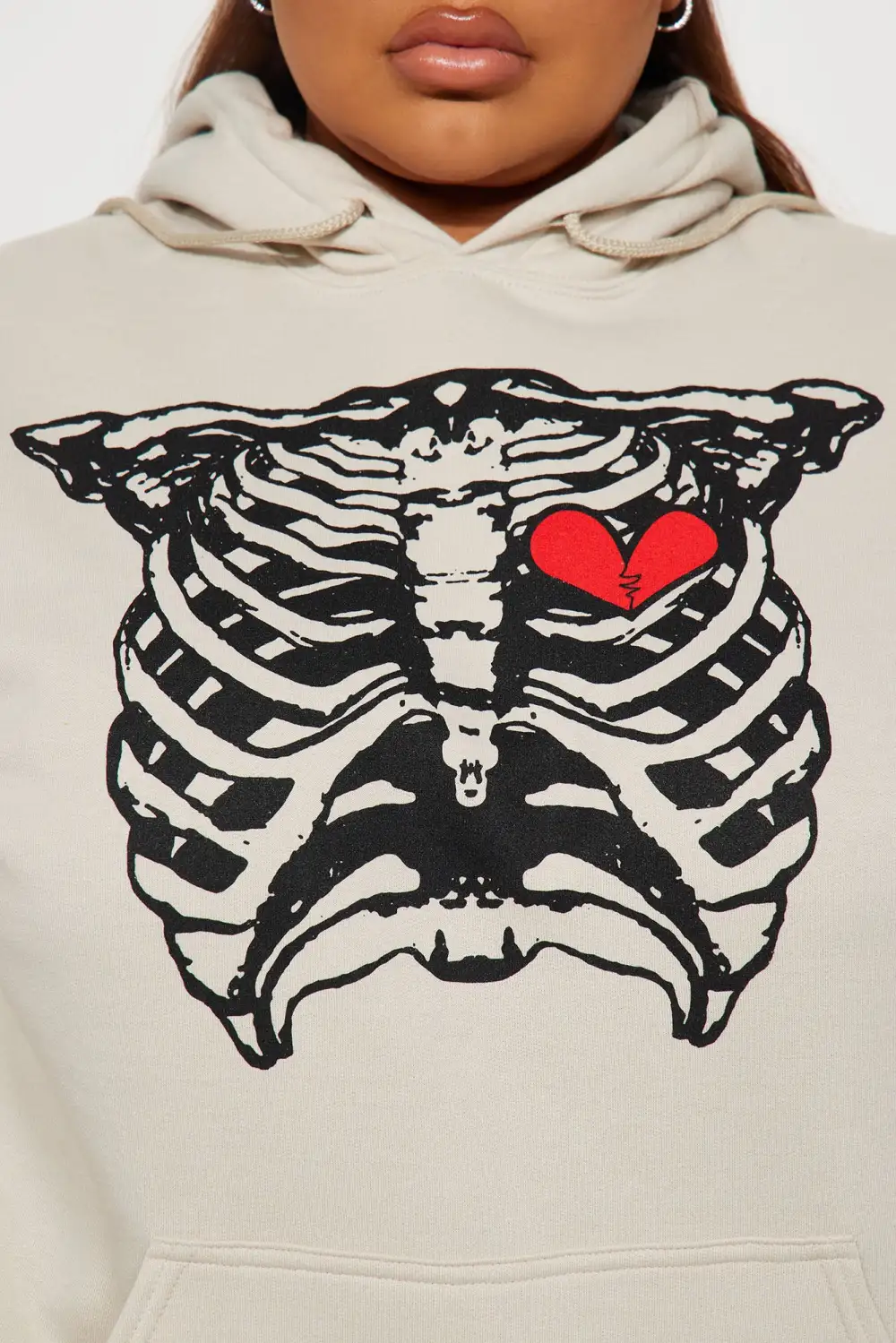 Where It Hurts Hoodie - Taupe