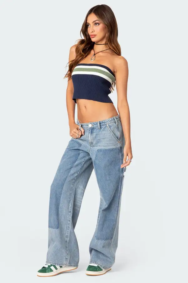 Cyprus Knit Tube Top