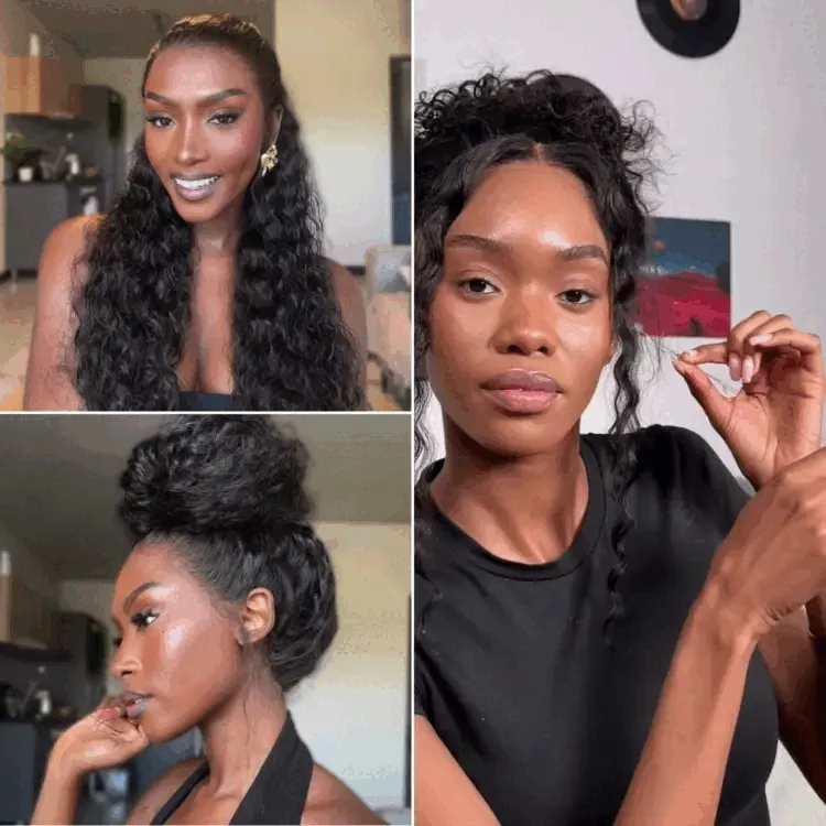 Invisi-Strap Full Lace Wig | Snug Fit 180% Density Deep Water Wave 100% Virgin Human Hair