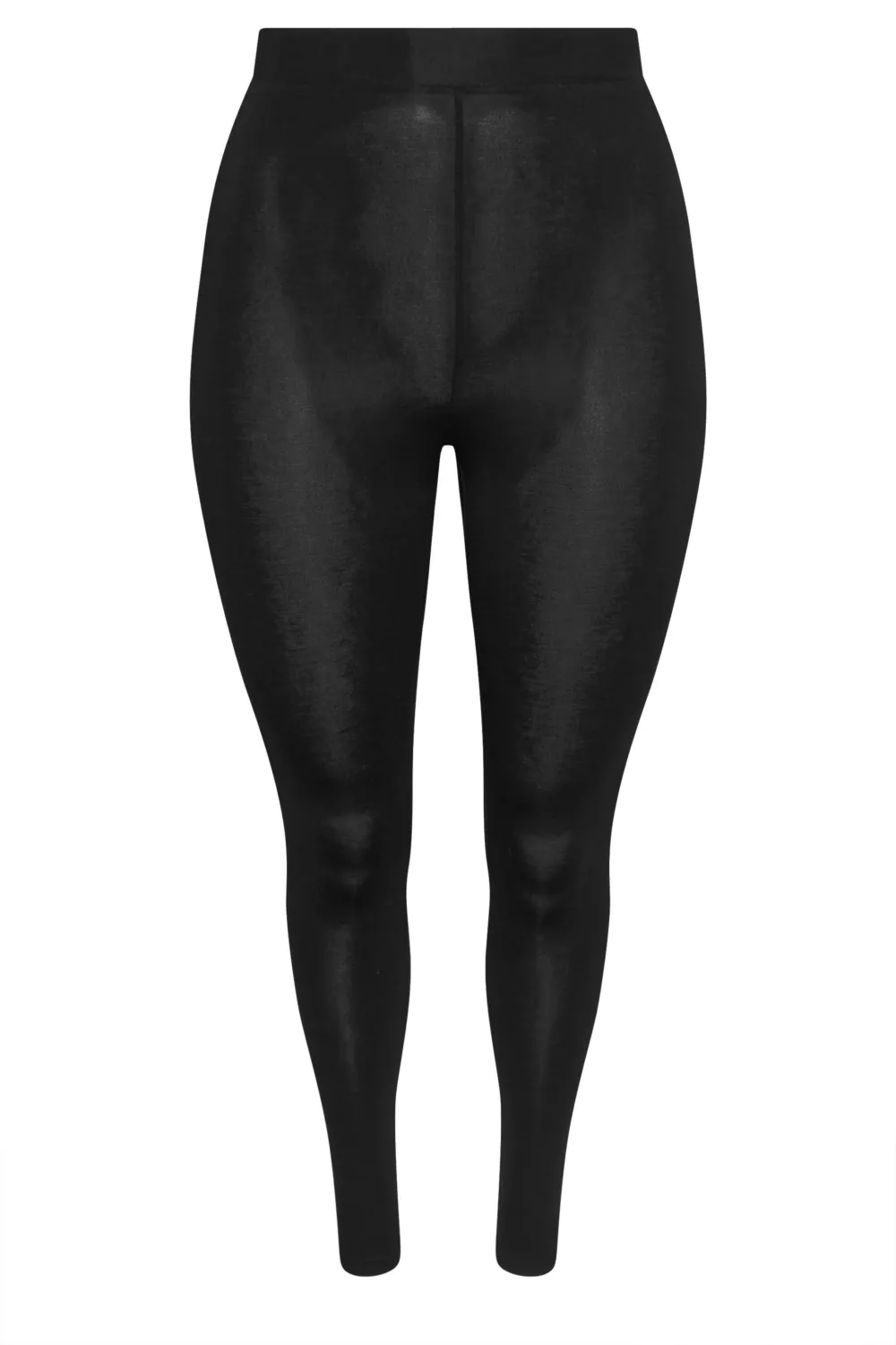 YOURS 2 PACK Curve Charcoal Grey & Black Soft Touch Stretch Leggings