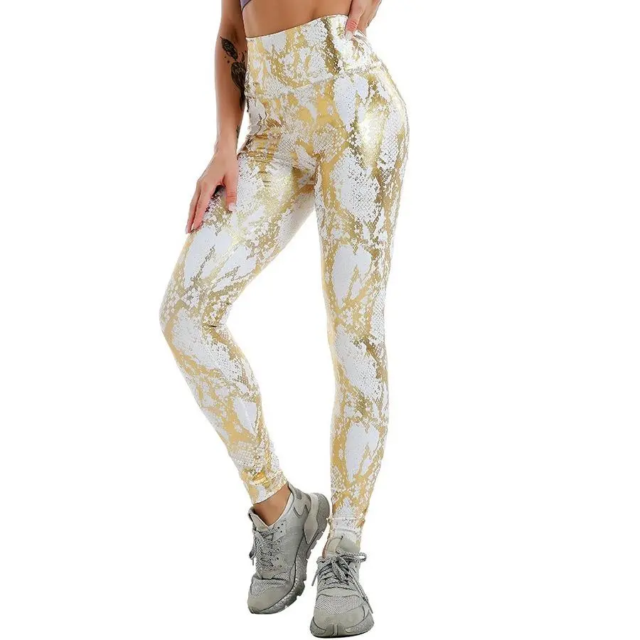 Snake Print high waist  Yoga Pants