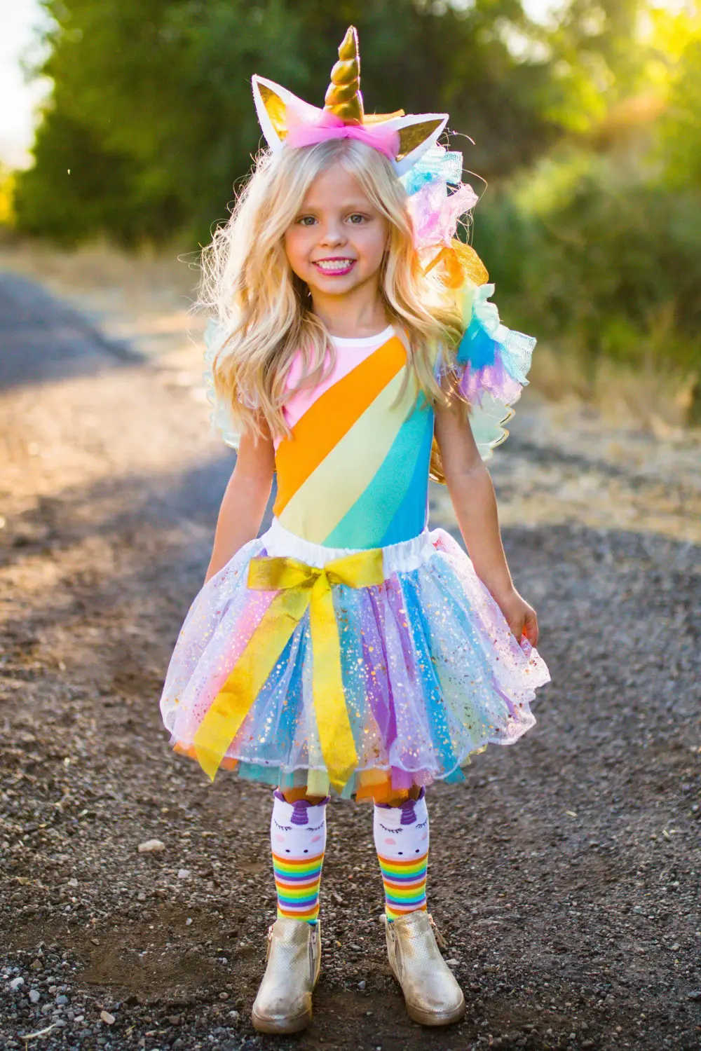 Mom & Me Unicorn Costume - INCLUDES COMPLETE 4 PC SET!