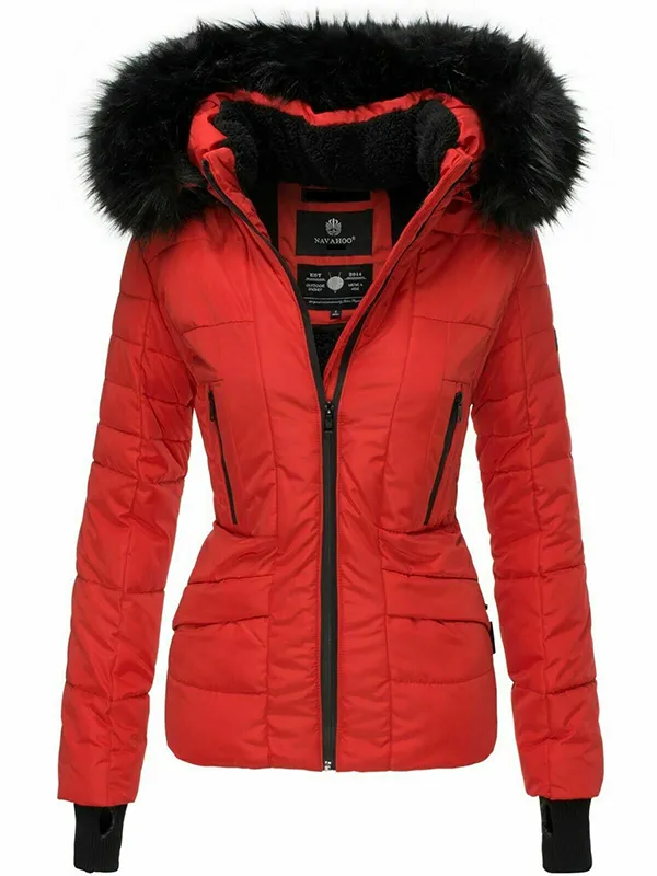 Ladies winter warm jacket jacket lining