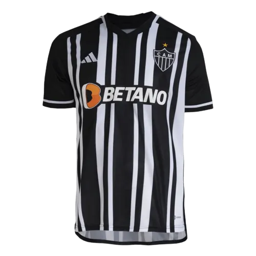 Camisa Atlético Mineiro Home 23/24 - Preta e Branca
