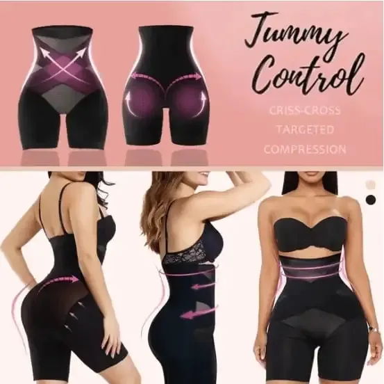 🎁New Year Promotion 49% OFF - New Cross Compression Abs & Booty High Waisted Shaper
