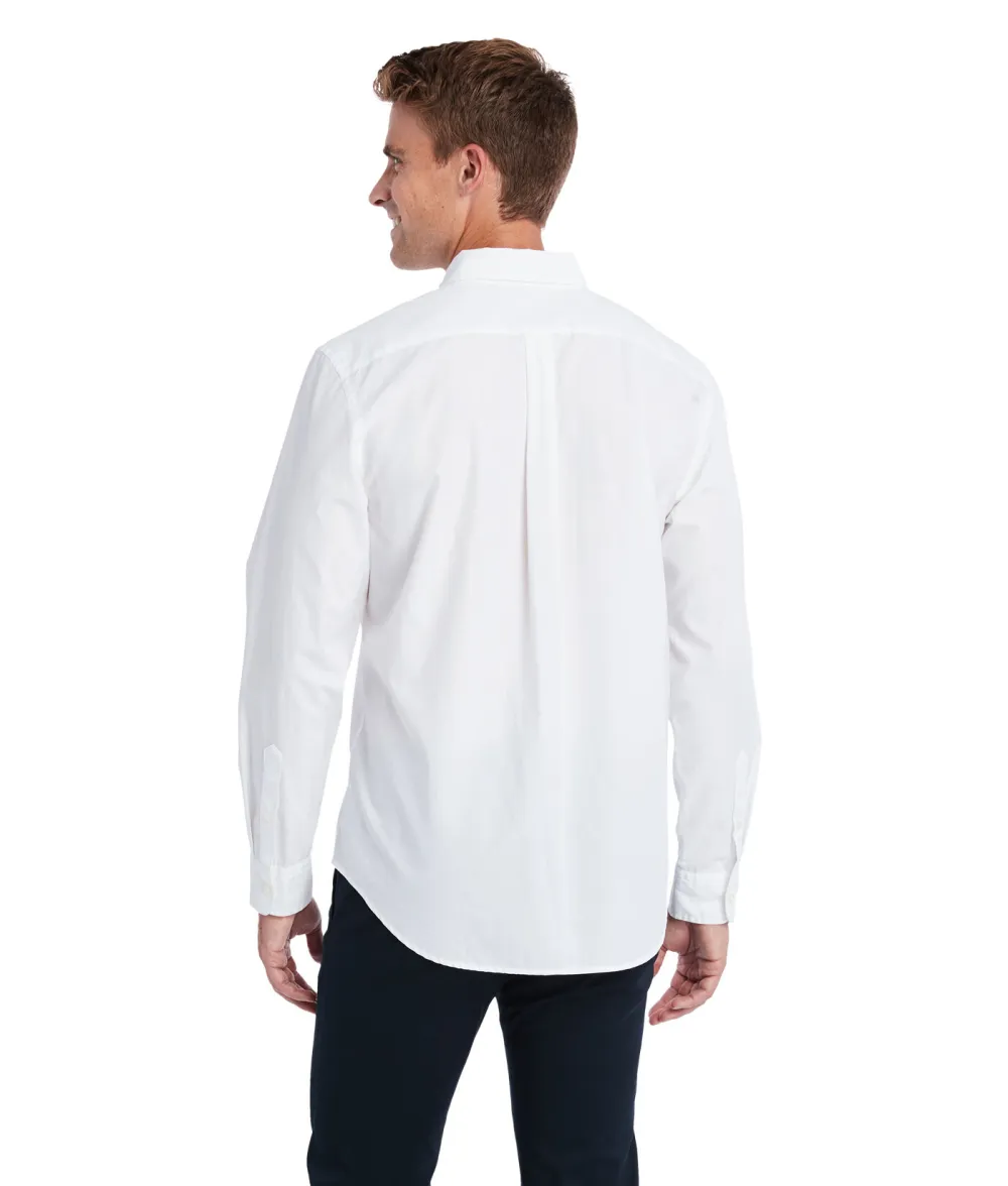 Stretch Poplin Solid Shirt