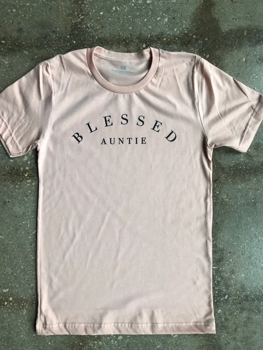 Blessed Auntie Adult Box T-Shirt