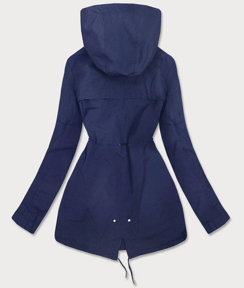 Women's Striped Jacket Navy Blue