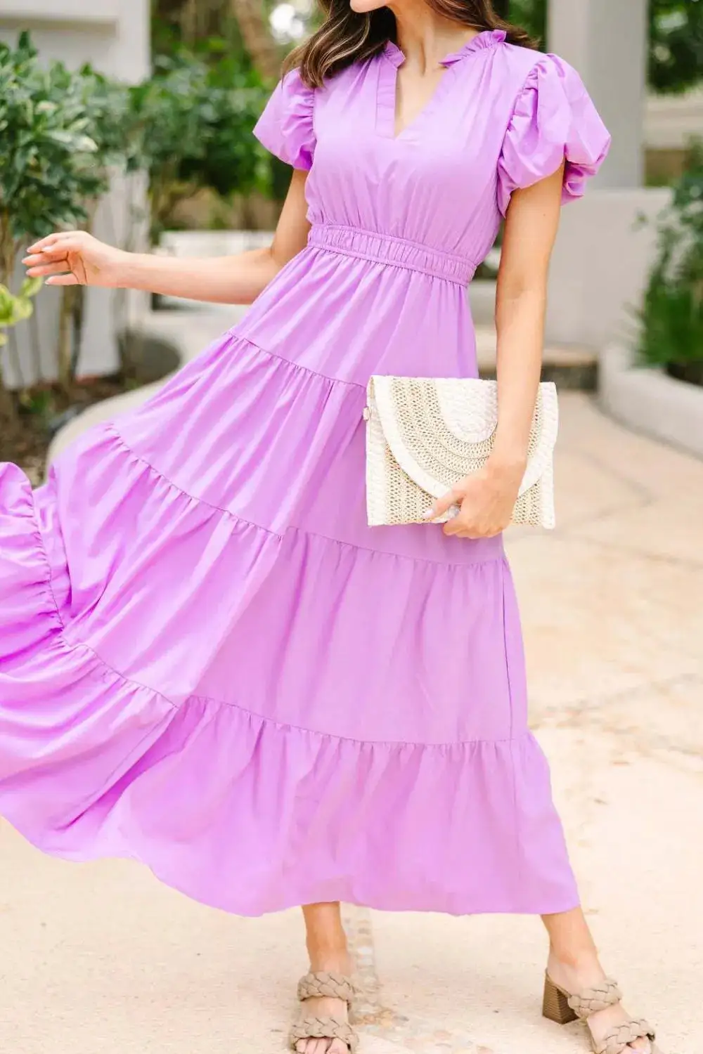 Modern Soft A-Line Maxi Dress