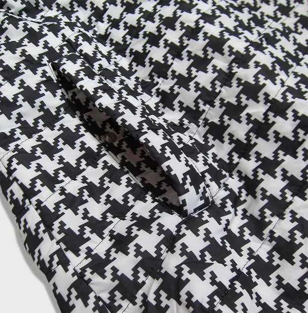 Reversible jacket with a hood