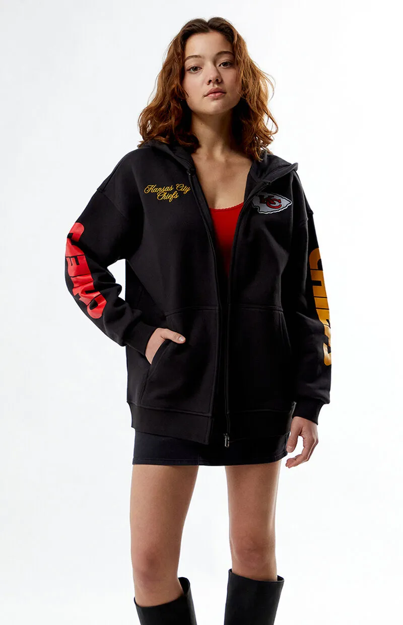 WILD COLLECTIVE NFL Wild Collective x PacSun Kansas City Chiefs Zip Up Hoodie