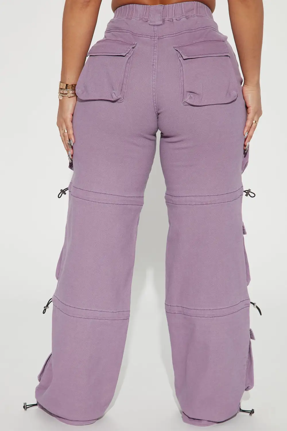 Big Attitude Cargo Jean - Lavender