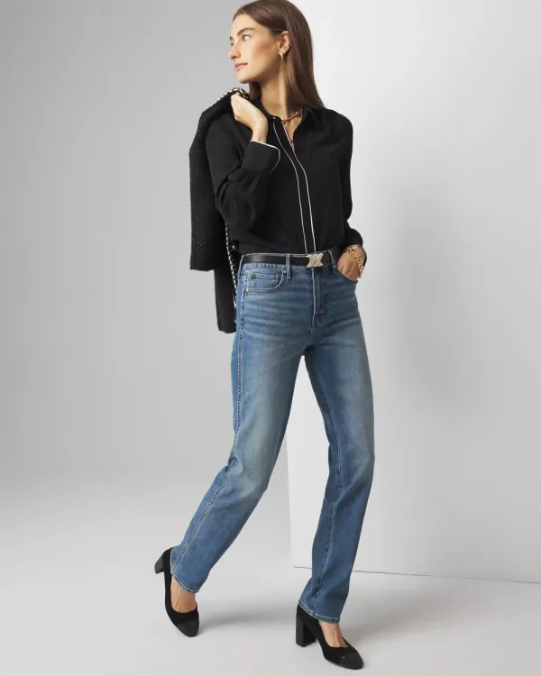 Soft Shirt with Piping
