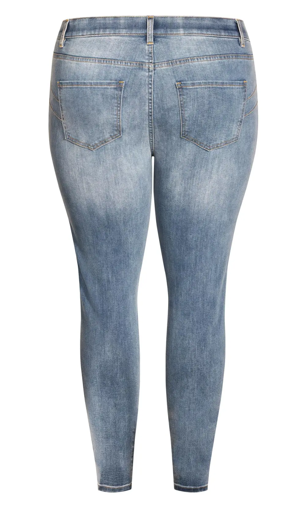 Evans Light Blue Stretch Skinny Jeans