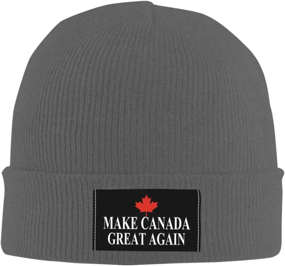 Make Canada Great Again Winter Beanie Knit Hats Unisex Thermal Hat