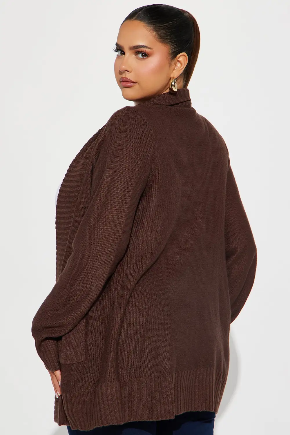 Moments After Cardigan - Chocolate