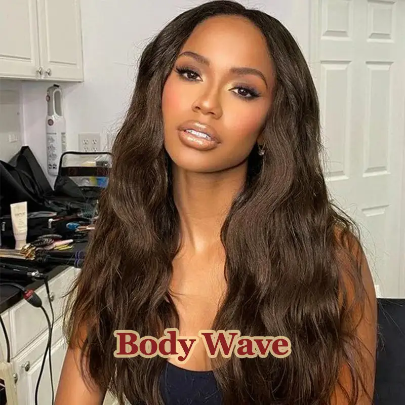 Sale | #2 Dark Brown Body Wave 13x6 FULL Lace Frontal Wig 16
