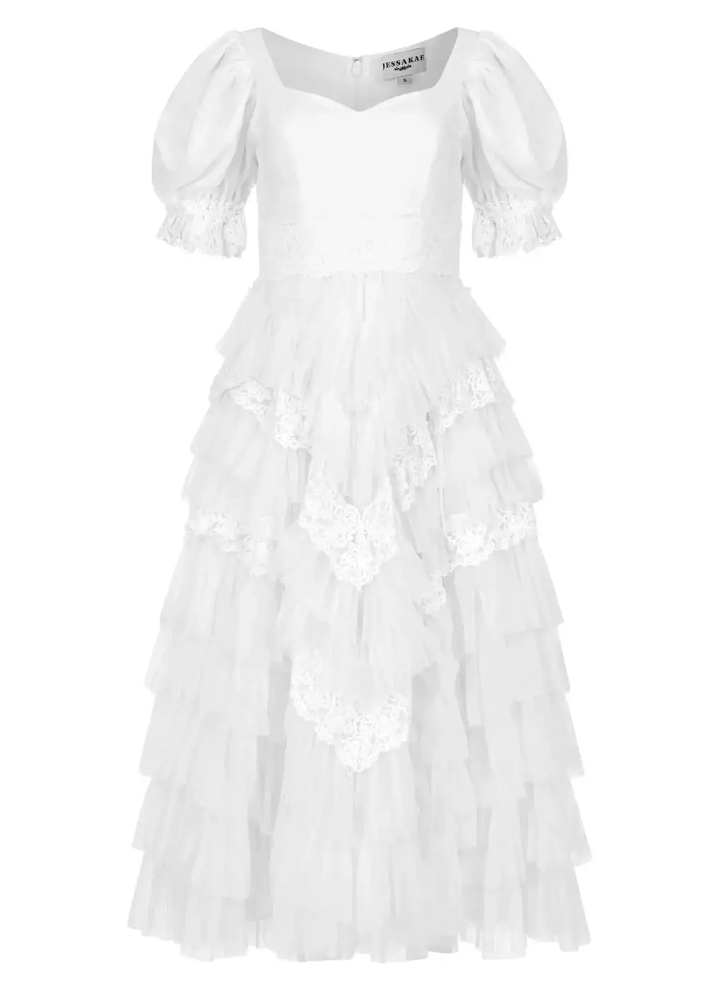 Thumbelina Dress White