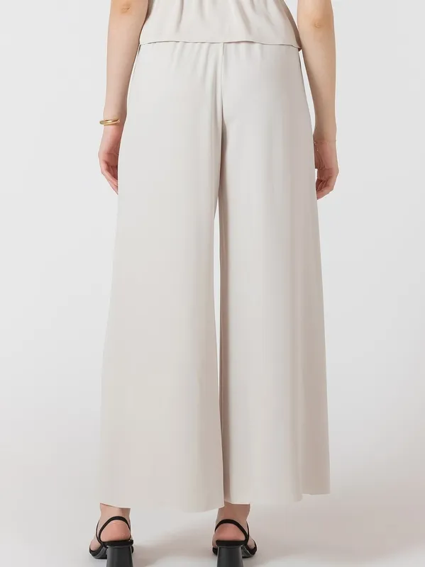 Elastic Waist Flowy Pull-On Pant