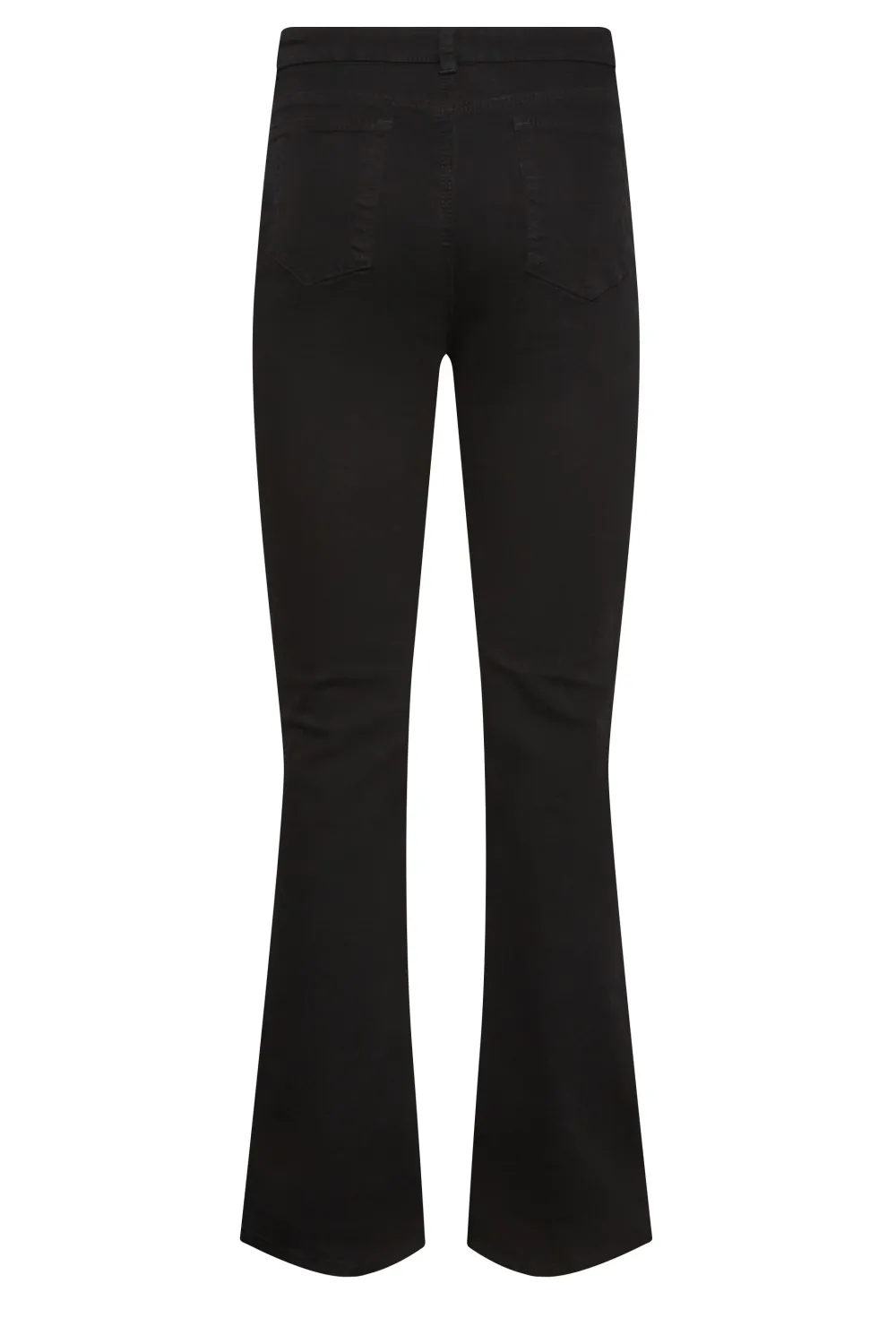 LTS Tall Black Bootcut Denim Jeans