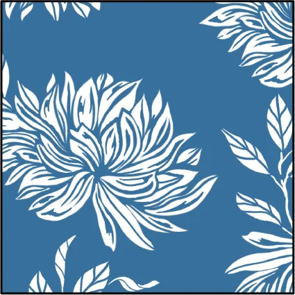 Printed Sleeveless Dress-Sea