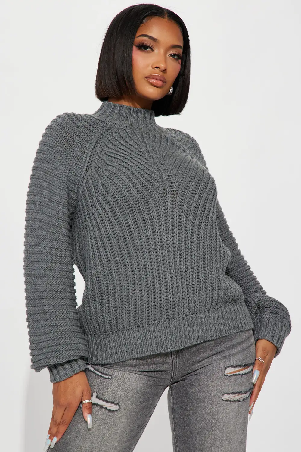 Harlem Sweater - Charcoal