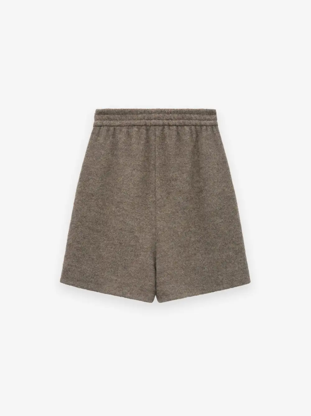 Boiled Wool Relaxed Shorts